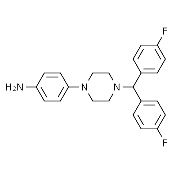 4-(4-(双(4-氟苯基)甲基)哌嗪-1-基)苯胺