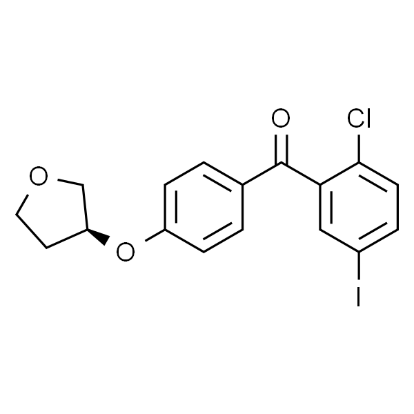 (2-氯-5-碘苯基)[4-[[(3S)-四氢-3-呋喃基]氧基]苯基]甲酮