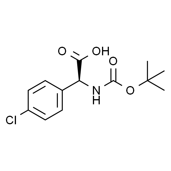 (S)-2-((叔丁氧基羰基)氨基)-2-(4-氯苯基)乙酸