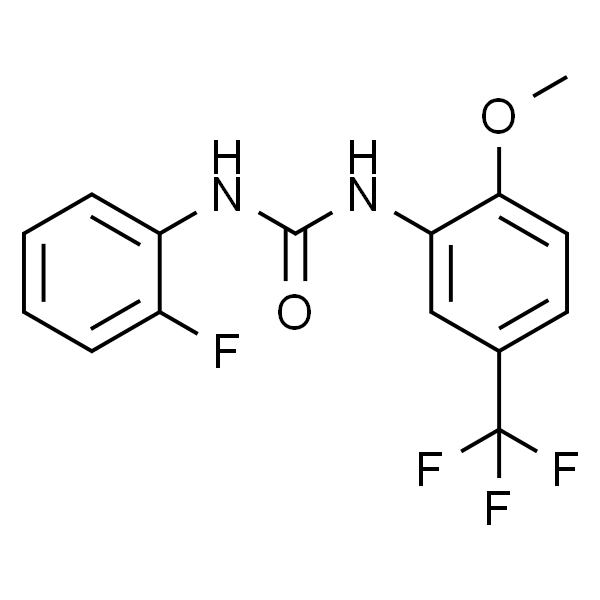 N-(2-Fluorophenyl)-N'-[2-methoxy-5-(trifluoromethyl)phenyl]urea