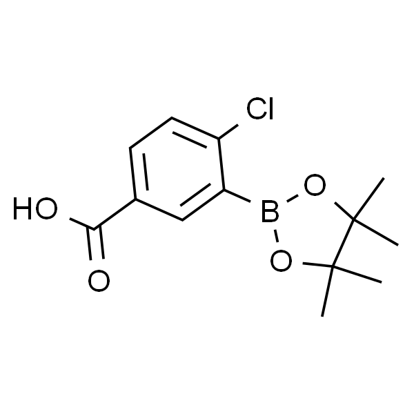 4-氯-3-(4,4,5,5-四甲基-1,3,2-二氧杂硼环戊烷-2-基)苯甲酸