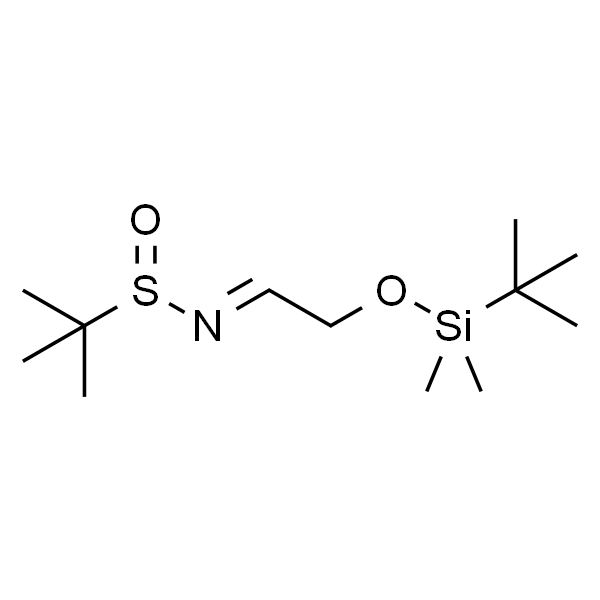 (S,E)-N-(2-(tert-butyldimethylsilyloxy)ethylidene)-2-methylpropane-2-sulfinamide