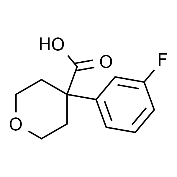 4-（3-氟苯基）四氢-2H-吡喃-4-羧酸