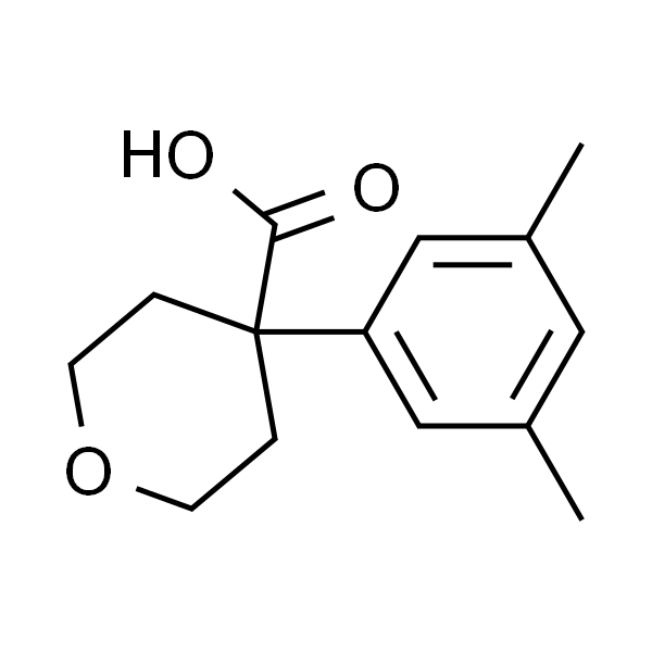 4-(3,5-Dimethylphenyl)oxane-4-carboxylic acid
