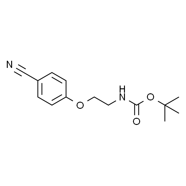 4-(Boc-氨基乙氧基)苯腈