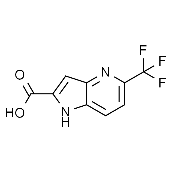 5-三氟甲基-1H-吡咯[3,2-b]并吡啶-2-甲酸