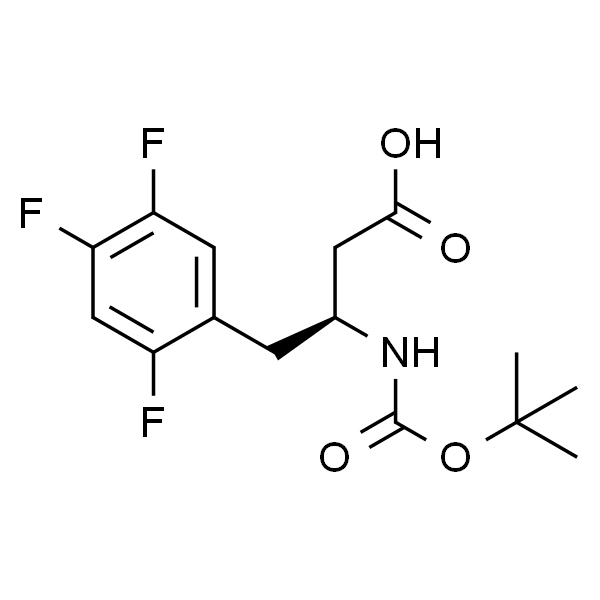 (S)-3-((叔丁氧羰基)氨基)-4-(2,4,5-三氟苯基)丁酸