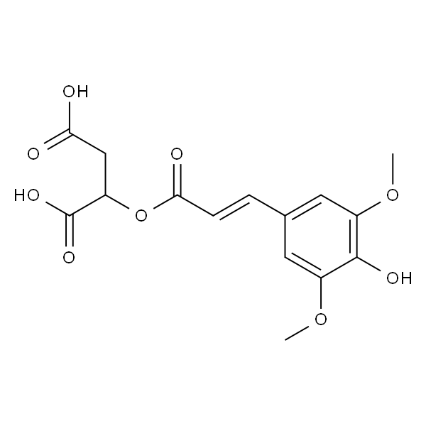 (E)-2-((3-(4-羟基-3,5-二甲氧基苯基)丙烯酰基)氧基)琥珀酸