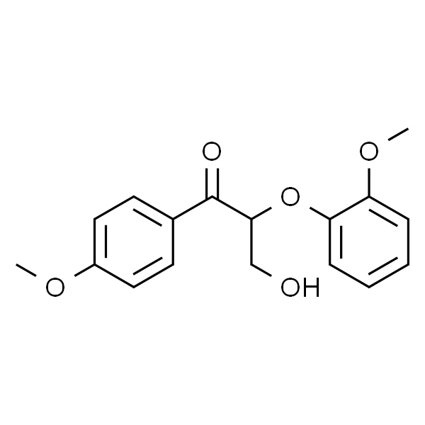 3-羟基-2-(2-甲氧基苯氧基)-1-(4-甲氧基苯基)丙基-1-酮
