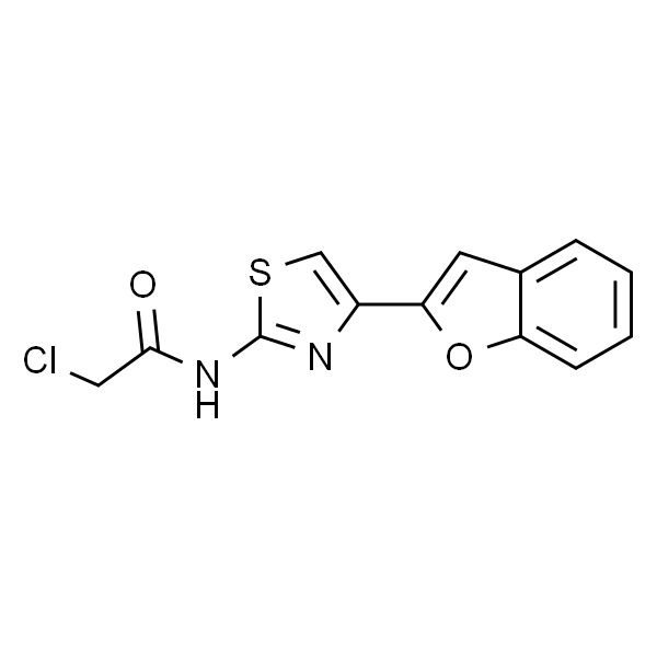N-（4-（苯并呋喃-2-基）噻唑-2-基）-2-氯乙酰胺