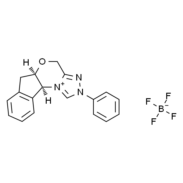 (5aR,10bS)-2-苯基-4,5a,6,10b-四氢-2H-茚并[2,1-b][1,2,4]三唑并[4,3-d][1,4]恶嗪-11-鎓四氟硼酸盐