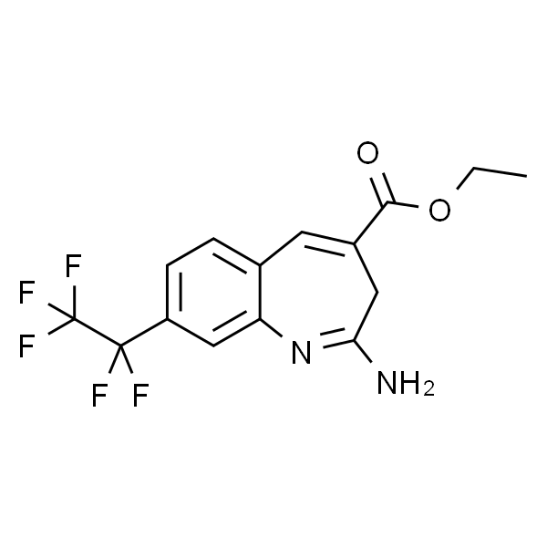 2-氨基-8-(全氟乙基)-3H-苯并[B]氮杂卓-4-甲酸乙酯