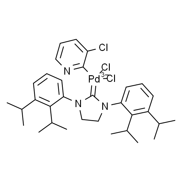 [1,3-双(2,6-二异丙基苯基)-2-咪唑亚基](3-氯吡啶基)二氯化钯(II)