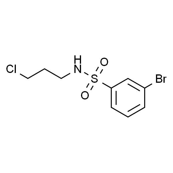 3-溴-N-(3-氯丙基)苯磺酰胺