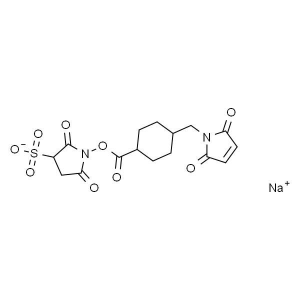 4-(N-马来酰亚胺基甲基)环己烷-1-羧酸-3-硫代-N-琥珀酰亚胺酯钠盐