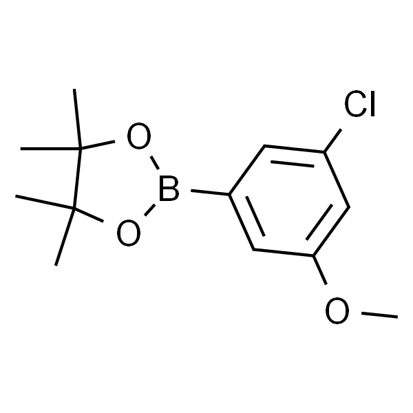 2-(3-氯-5-甲氧基苯基)-4,4,5,5-四甲基-1,3,2-二氧硼烷