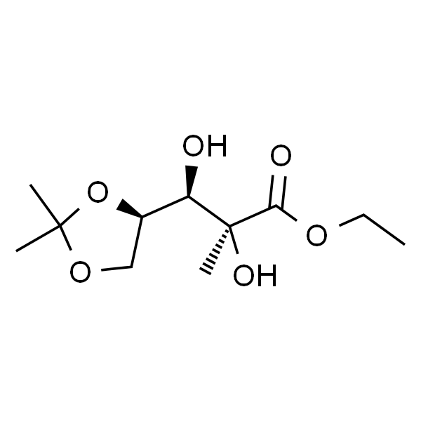 (2S,3R)-3-((R)-2,2-二甲基-1,3-二氧杂戊环-4-基)-2,3-二羟基-2-甲基丙酸乙酯