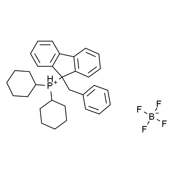 二环己基(9-苯甲基芴-9-基)四氟硼酸磷
