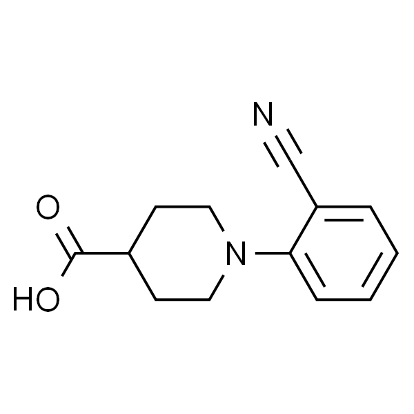 1-(2-氰基苯基)哌啶-4-甲酸