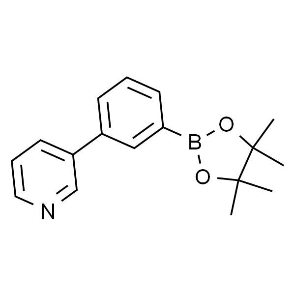 3-[3-(4,4,5,5-四甲基-1,3,2-二氧代硼戊环-2-基)苯基]吡啶