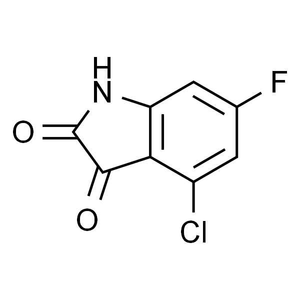 4-氯-6-氟二氢吲哚-2,3-二酮