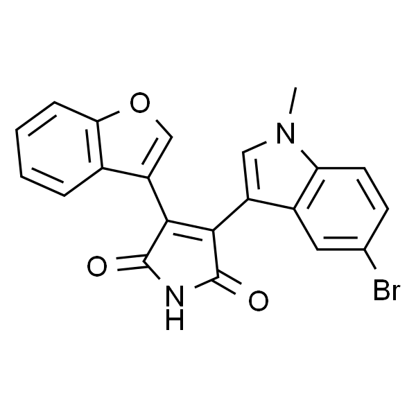 3-(苯并呋喃-3-基)-4-(5-溴-1-甲基-1H-吲哚-3-基)-1H-吡咯-2,5-二酮