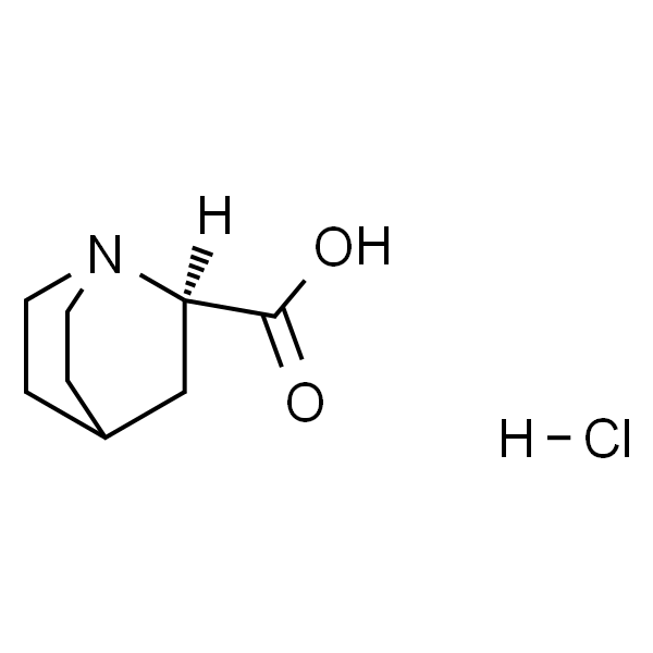 1-Azabicyclo[2.2.2]octane-2-carboxylic acid, hydrochloride, (R)- (9CI)