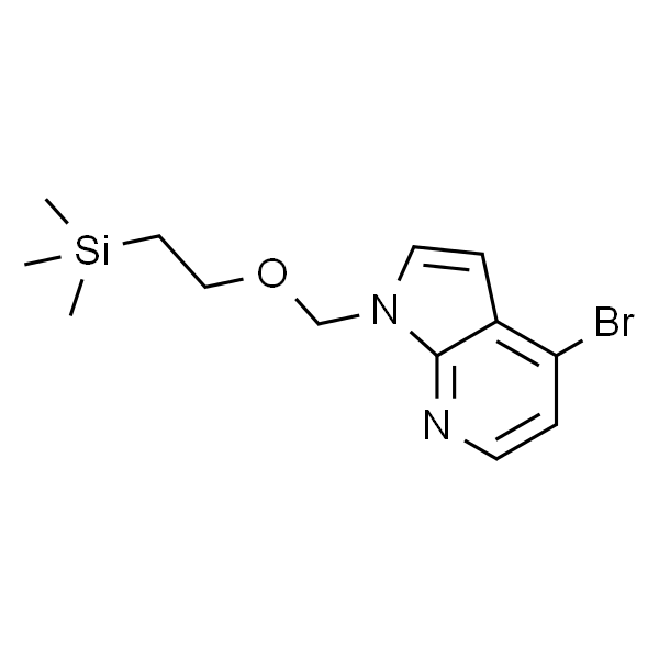 4-溴-1-(((2-(三甲基甲硅烷基)乙氧基)甲基)-1H-吡咯并[2,3-b]吡啶
