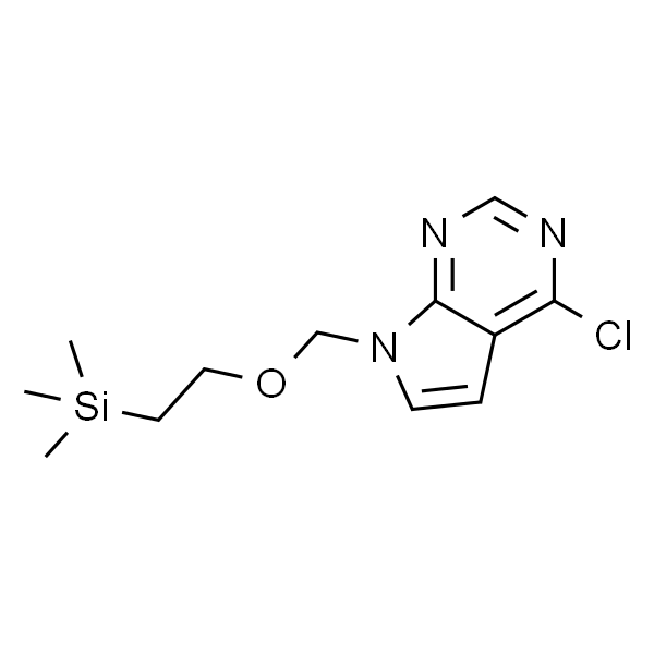 4-Chloro-7-((2-(trimethylsilyl)ethoxy)methyl)-7H-pyrrolo[2,3-d]pyrimidine