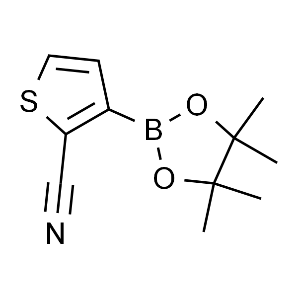 3-(4,4,5,5-四甲基-1,3,2-二氧杂硼杂环戊烷-2-基)噻吩-2-甲腈