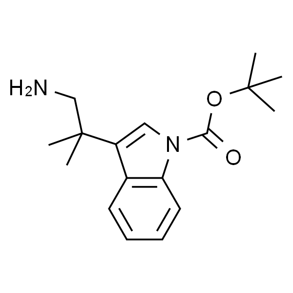 TERT-BUTYL 3-(1-AMINO-2-METHYLPROPAN-2-YL)-1H-INDOLE-1-CARBOXYLATE