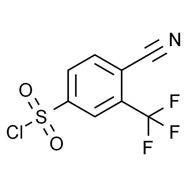 4-氰基-3-(三氟甲基)苯-1-磺酰氯