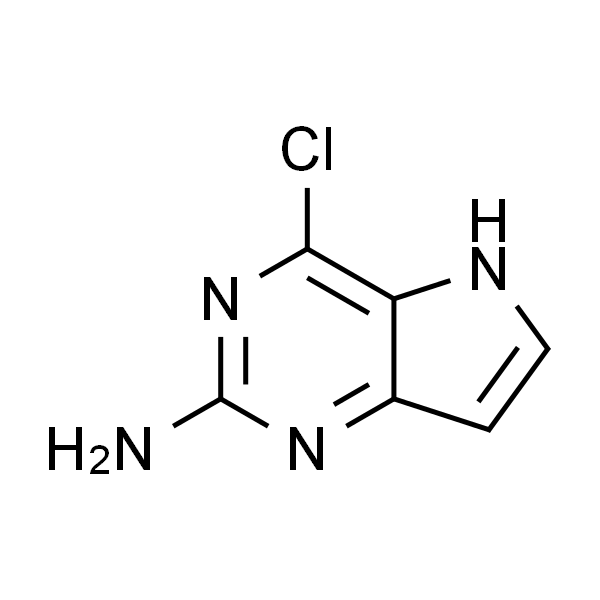 4-氯-5H-吡咯并[3,2-D]嘧啶-2-胺