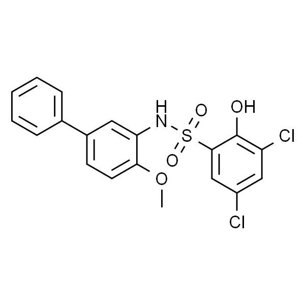 3,5-二氯-2-羟基-N-(4-甲氧基[1,1'-联苯]-3-基)苯磺酰胺