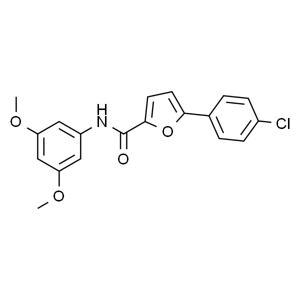 5-(4-氯苯基)-N-(3，5-二甲氧基苯基)-2-呋喃甲酰胺