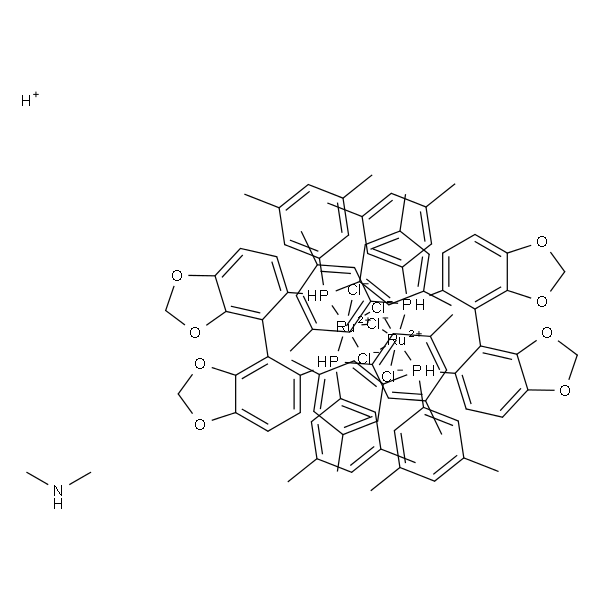 [NH2Me2][(RuCl((S)-dm-segphos?))2(μ-Cl)3]