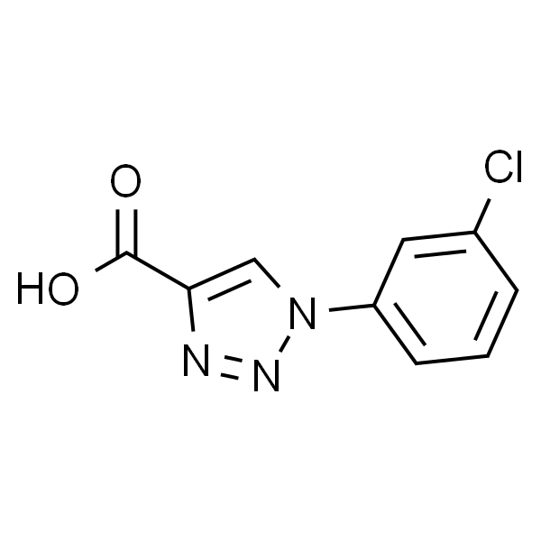1-(3-氯苯基)-1H-1,2,3-三唑-4-羧酸