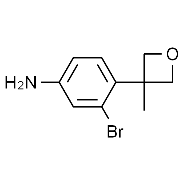 3-溴-4-(3-甲基氧杂环丁烷-3-基)苯胺