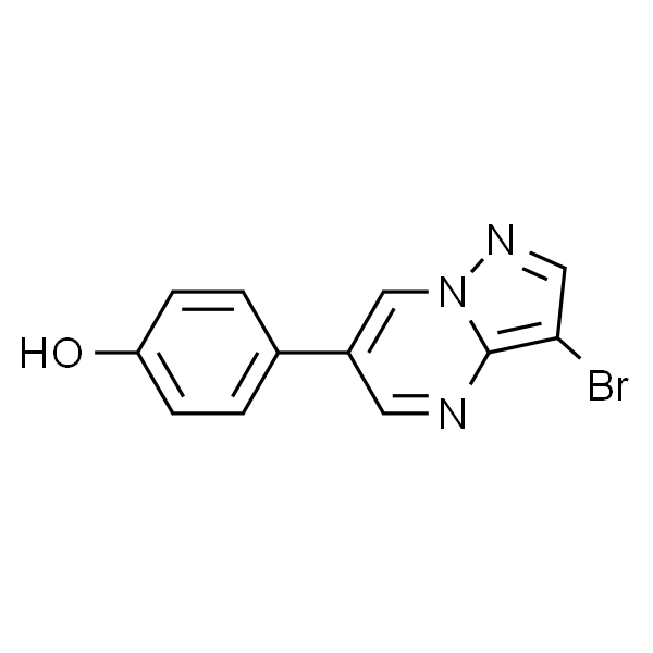 4-(3-溴吡唑并[1,5-A]嘧啶-6-基)苯酚