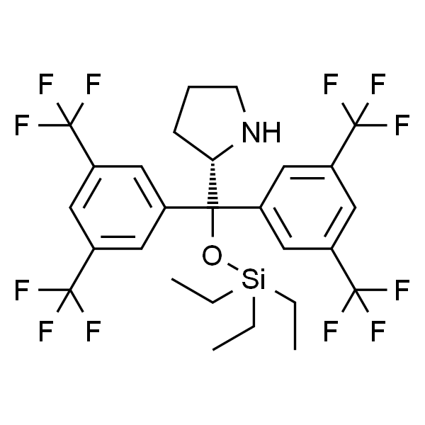 (S)-2-(双(3,5-双(三氟甲基)苯基)((三乙基硅烷基)氧基)甲基)吡咯烷