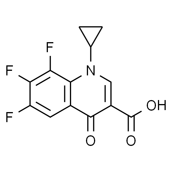 1-环丙基-6,7,8-三氟-4-氧代-1,4-二氢喹啉-3-羧酸