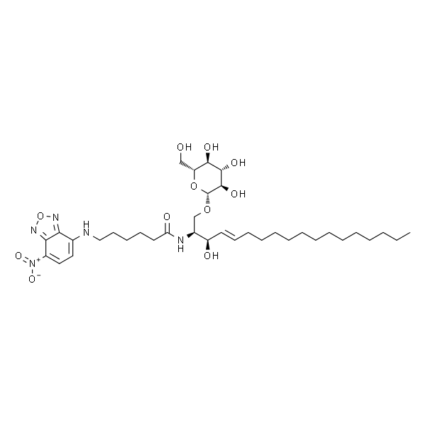 N-[6-[(7-nitro-2-1,3-benzoxadiazol-4-yl)amino]hexanoyl]-D-glucosyl-ß1-1''-sphingosine