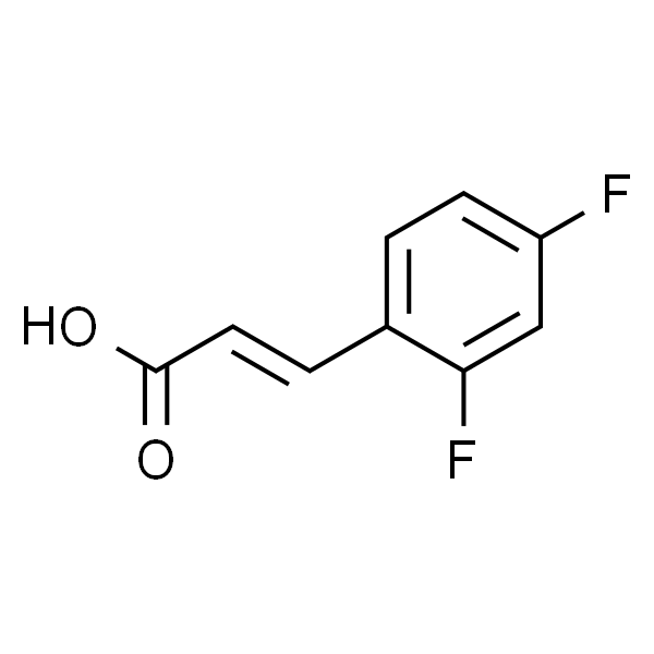 反式-2，4-二氟肉桂酸