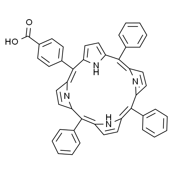 5-(4-羧苯基)-10,15,2-三苯基卟啉