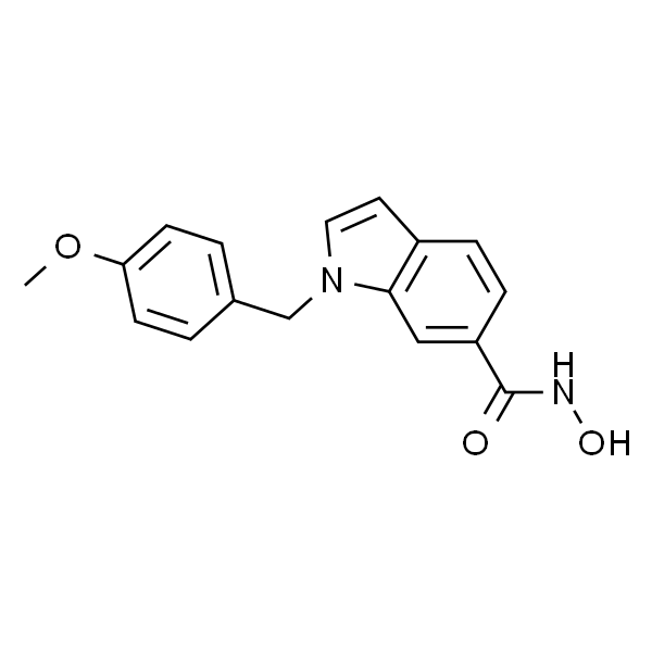 N-羟基-1-(4-甲氧基苄基)-1H-吲哚-6-甲酰胺