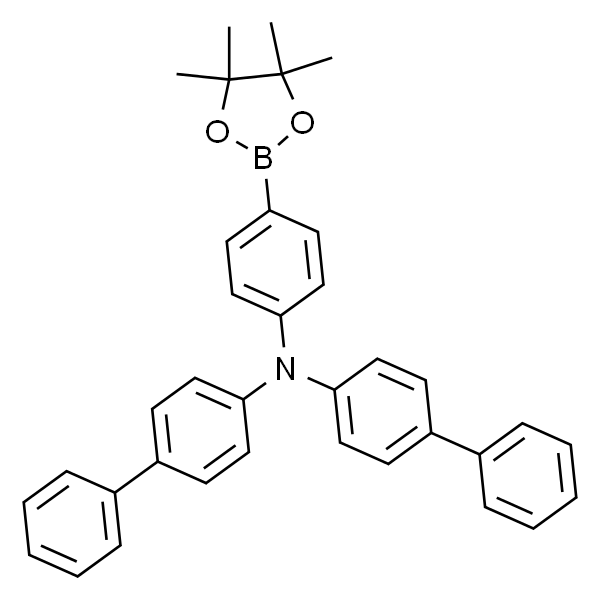 N,N-二(4-联苯基)-4-(4,4,5,5-四甲基-1,3,2-二氧硼戊环-2-基)苯胺