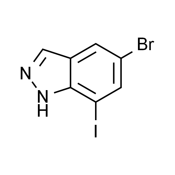 5-溴-7-碘-1氢-吲唑