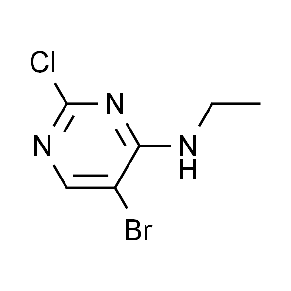 4-Pyrimidinamine, 5-bromo-2-chloro-N-ethyl-