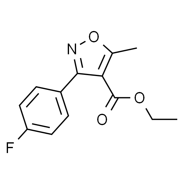 3-(4-氟苯基)-5-甲基异噁唑-4-羧酸乙酯