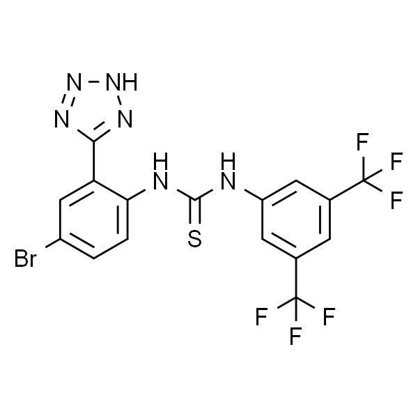 N'-[3,5-BIS(TRIFLUOROMETHYL)PHENYL]-N-[4-BROMO-2-(2H-TETRAZOL-5-YL-PHENYL]THIOUREA